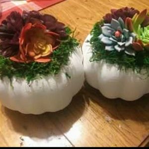 Handmade Pumpkin Center Pieces